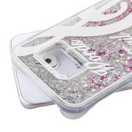 S6 Case,Galaxy S6 Case,PHEZEN Galaxy S6 Bling Case,[Crystal Clear] Creative Design 3D Funny Flowing Bling Glitter...