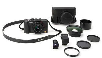 Panasonic Lumix DMC-LX5 10.1 MP Digital Camera with 3.8x Optical Image Stabilized Zoom and 3.0-Inch LCD - White N7