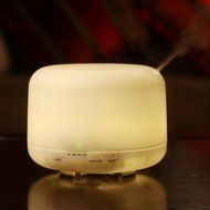 DZT1968 500lm Ultrasonic Portable Air Humidifier Atomizer Essential Oil Diffuser