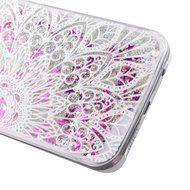 S6 Case,Galaxy S6 Case,PHEZEN Galaxy S6 Bling Case,[Crystal Clear] Creative Design 3D Funny Flowing Bling Glitter... N4