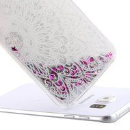 S6 Case,Galaxy S6 Case,PHEZEN Galaxy S6 Bling Case,[Crystal Clear] Creative Design 3D Funny Flowing Bling Glitter... N5