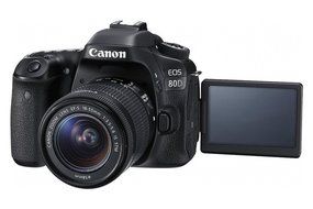 Canon EOS 80D Wi-Fi Full HD 1080P Digital SLR Camera + Canon 18-55mm IS STM Lens + Canon 55-250mm IS STM Lens... N4