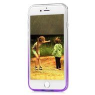iPhone 7 Case (4.7 inch) - 3 in 1 High Protection Shockproof Soft TPU Rubber Outer Case + Shiny Sparkling PVC... N61