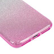 iPhone 7 Case (4.7 inch) - 3 in 1 High Protection Shockproof Soft TPU Rubber Outer Case + Shiny Sparkling PVC... N66