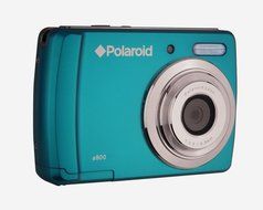 Polaroid CAA-800QC 8 MP Digital Camera CMOS Sensor with 3x Optical Zoom, Turquoise (Factory Refurbished) N6