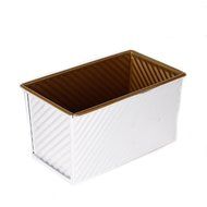 SANNENG 450g Loaf Pan Non-Stick Baking Pan with Lid (2pcs/set) N9