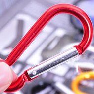 Yaheeda 10pcs Key Chain Ring Connector Keychain,alloy Steel Carabiner Keychain Ring Clips for hiking,knapsack,...