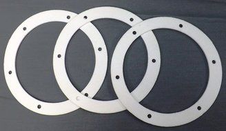 Fireplaces &amp; Stoves Pellet Stove 6&quot; Fan Gasket Exhaust Combustion. Motor Mount to Housing Seal 3 PK! N2