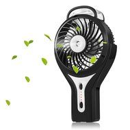 Welltop Mini Handheld USB Misting Fan with Personal Cooling Mist Humidifier Rechargeable Portable Mini Misting... N3