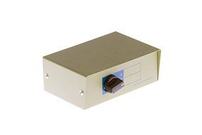 2 to 1 Parallel Printer Switchbox with DB25 Female Ports N3