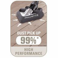 Rowenta RH8548 Delta Force Lightweight Cordless Bagless Cyclonic Energy Star Rated Stick Vacuum Cleaner Floor... N8