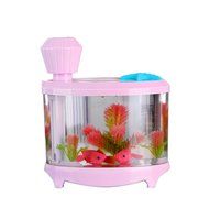Mini Ultrasonic Fish Tank Mist Humidifier Premium Humidifying Unit with Portable USB Night Light Air Purifier... N3
