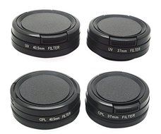 ProGear UV And CPL Filters And Lens Cover Set For GoPro Hero 3+ or 3 (4 Pack of Lens) N2