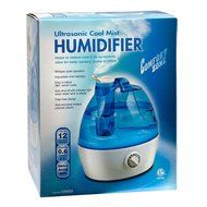 Comfort Zone CZHD22 Quiet Ultrasonic Anti-Microbial Soothing Cool Mist Filter-Free Small Room Humidifier