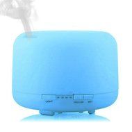 500ml Aromatherapy Essential Oil Diffuser Ultrasonic Air Humidifier with 7 LED Color Changing Lights Cool Mist...