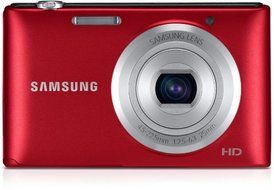 Samsung ST72 16.2MP 3-inch TFT LCD Digital Camera (Red)