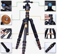 Z-Standby QZSD-666 Professional Photographic Portable Tripod Set For Digital SLR Camera Only 35cm Load Bearing... N2