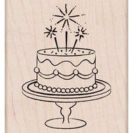Hero Arts Fancy Birthday Cake