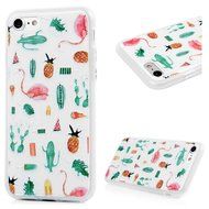 Badalink iPhone 7 TPU Case (4.7") Shockproof Soft TPU Rubber Skin Bumper Case Flexible Easy Grip with 3D Basso-relievo... N5