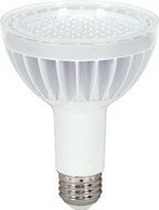 Satco S8948 14 Watt (75 Watt) 890 Lumens PAR30 Long Neck LED Neutral White 3500K 40 Beam KolourOne Light Bulb,...