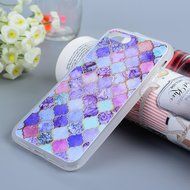 Badalink iPhone 7 TPU Case (4.7") Shockproof Soft TPU Rubber Skin Bumper Case Flexible Easy Grip with 3D Basso-relievo... N6