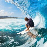 TEKMAGIC 8GB 1920 x 1080P HD Waterproof Sports Camera Mini Action DV Camcorder with Audio Video Recording Taking... N6