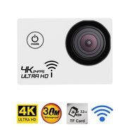 2.0&#039;&#039; LCD 4K Ultra WiFi Action Sports Camera 1080P HD 16MP 170 Degree Wide Angle Lens Waterproof Recorder Cam N6