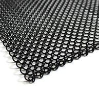 Midwest Hearth Fireplace Screen Mesh Curtain. 2 Panels Each 24" Wide. Includes Screen Pulls. Made in USA (20"...