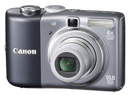 Canon Powershot A1000IS 10MP Digital Camera with 4x Optical Image Stabilized Zoom (Purple) N8
