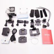 Olymstore 30M Waterproof Full HD 1080P 140-Degree Wide-angle Lens Mini Sports Mini Dv(US Standard) Black N4
