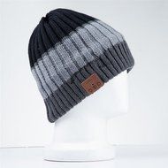 Tenergy Wireless Bluetooth Hands-Free Beanie Line Ribbed Knit N11