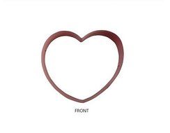 BeautyStyle Heart Shaped Cake Mold Bakeware Tinplate Pink N3