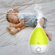 Ultrasonic Cool Mist Humidifier - Humidifier Whisper-quiet Operation,Drop Shape Ultrasonic Cool Mist Operation N2