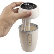 GnD Home/Car Portable Mini USB Humidifier Air Purifier Aroma Diffuser Atomizer Small Air Cleaner 180ml (Black) N4