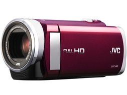 JVC 1.5-Megapixel 1080P High-Definition Everio Digital Video Camera (Red) GZE200RUS (Discontinued by Manufacturer)