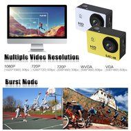 SJCAM SJ4000 2.0&quot; LCD Screen 1080P 30fps Full HD 12MP Waterproof 30M NTK96650 Action Sports Helmet Camera DV 170... N26