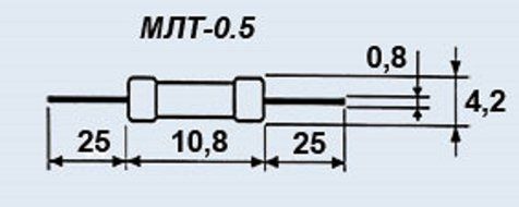 Metal film Resistors Military MLT 0.5W 15 kOm USSR 50 pcs N2