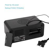 DreamSky Large Display Dual Alarm Clock With AM/FM Radio ,Battery Backup ,Sleep Timer And Snooze , 2 Dimmer Optional N3