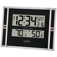 New LA CROSSE TECHNOLOGY 513-149 Indoor/Outdoor Thermometer &amp; Atomic Clock