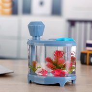 Mini Ultrasonic Fish Tank Mist Humidifier Premium Humidifying Unit with Portable USB Night Light Air Purifier... N4