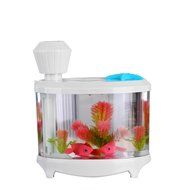 Mini Ultrasonic Fish Tank Mist Humidifier Premium Humidifying Unit with Portable USB Night Light Air Purifier... N5
