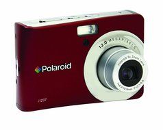 Polaroid CIM-1237R 12 MP Digital Camera with 3x Optical Zoom, Red N4