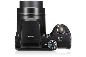 Samsung WB100ZBABUS WB100 16.4MP Smart Camera with 26x Optical Zoom and 3-inch LCD in Black N3