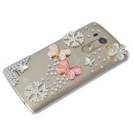 LG Stylus 2 Case,LG G Stylo 2 LS775 Case,Yaheeda Studded Rhinestone Crystal Bling Clear Hard Case Cover for LG... N2