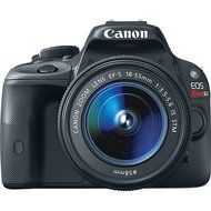 Canon EOS Rebel SL1 DSLR Camera + Canon EF-S 18-55mm IS STM Lens + 70-300mm Autofocus Lens + 0.43X Wide Angle... N5