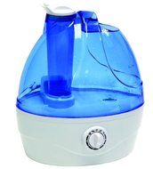 Comfort Zone CZHD22 Quiet Ultrasonic Anti-Microbial Soothing Cool Mist Filter-Free Small Room Humidifier N2