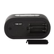 Plumeet Easy Setting Silicone Protective Cover Digital Silent LCD Large Screen Desk Bedside Alarm Clock With Snooze... N6