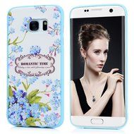 S7 Edge Case,Samsung Galaxy S7 Edge Case - Shockproof TPU Rubber Skin Gel Bumper Case 3D Basso-relievo Cute Colorful... N2