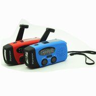 [ 2-PACK Upgraded Version ] iRonsnow 088+ [1000mAh] Solar Hand Crank Radio AM/FM/NOAA/WB Weather Emergency Radio... N7