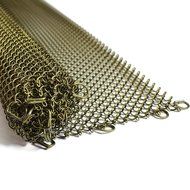 Midwest Hearth Fireplace Screen Mesh Curtain. 2 Panels Each 24" Wide. Includes Screen Pulls. Made in USA (20"... N2